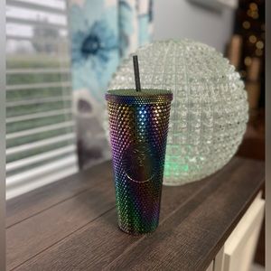 Starbucks Halloween 2023 Oil Slick Rainbow Iridescent Tumblers Venti